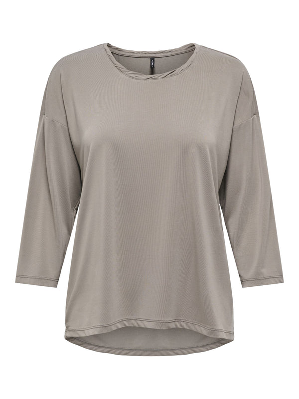 Hannah 3/4 Sleeve Top (Cinder)