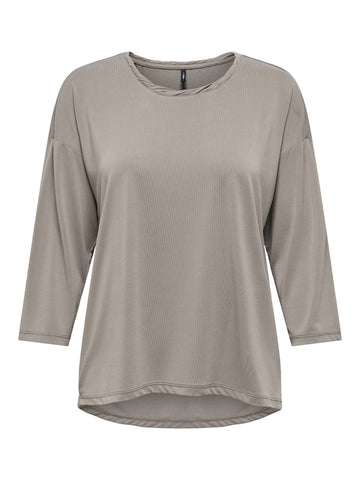 Hannah 3/4 Sleeve Top (Cinder)
