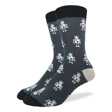 Men's Robot Good Luck Socks
