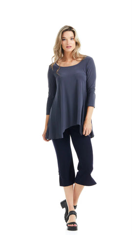 Amara Longline Tunic (Grey)