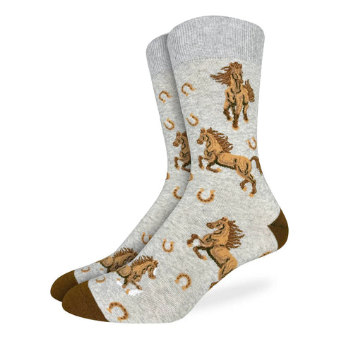 Men's Horse Good Luck Socks