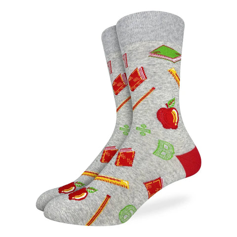 Men's School Teacher Good Luck Socks