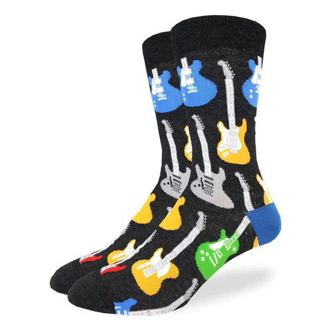 Men's Electric Guitars Good Luck Socks