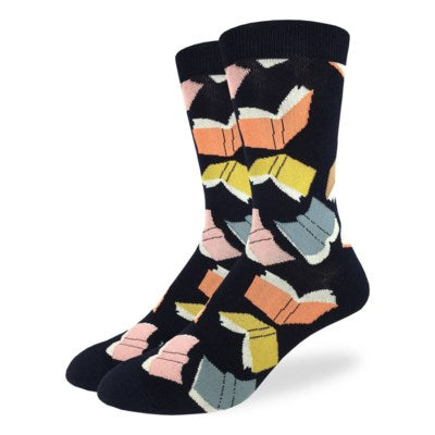 Men's Flying Books Good Luck Socks
