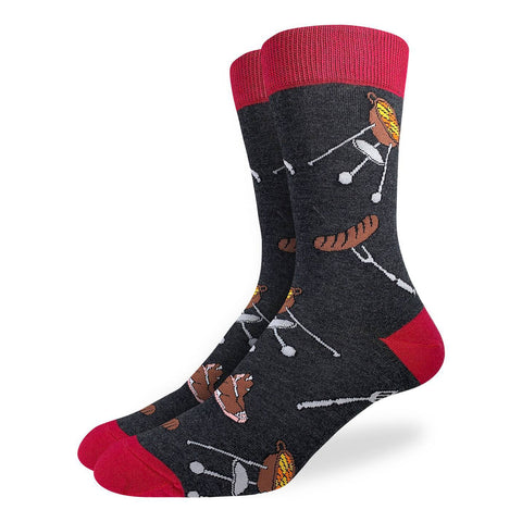 Men's BBQ Good Luck Socks