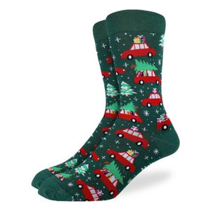 Men's Christmas Tree Good Luck Socks