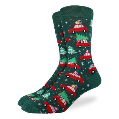 Men's Christmas Tree Good Luck Socks