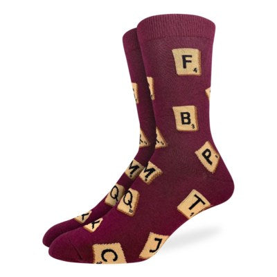 Men's Word Game Good Luck Socks