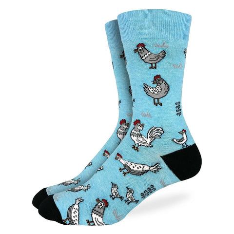Men's Chickens Good Luck Socks