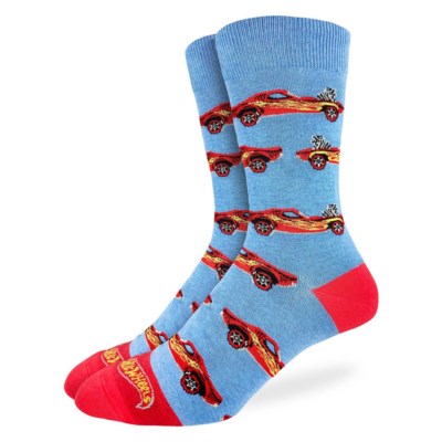 Men's Hot Wheels Hotrods Good Luck Socks