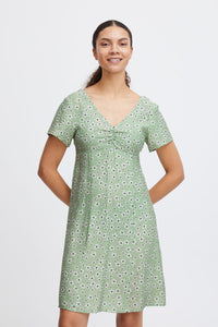 Bano Floral Dress (Green)