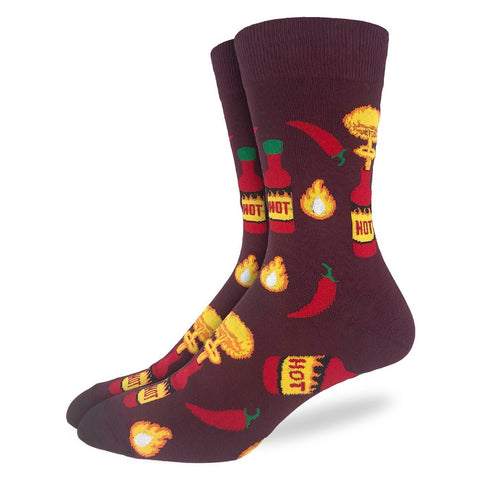 Men's Hot Sauce Good Luck Socks