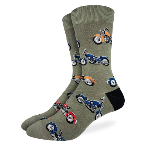 Men's Chopper Motorcycle Good Luck Socks