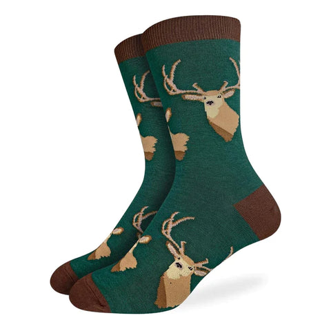 Men's Deer Head Good Luck Socks