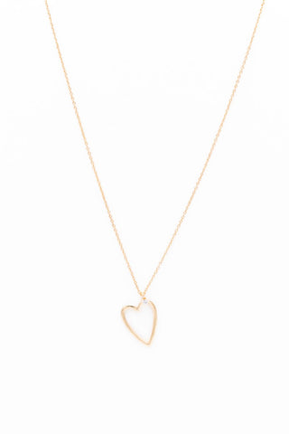 Mae Heart Necklace - 2 Colour Options