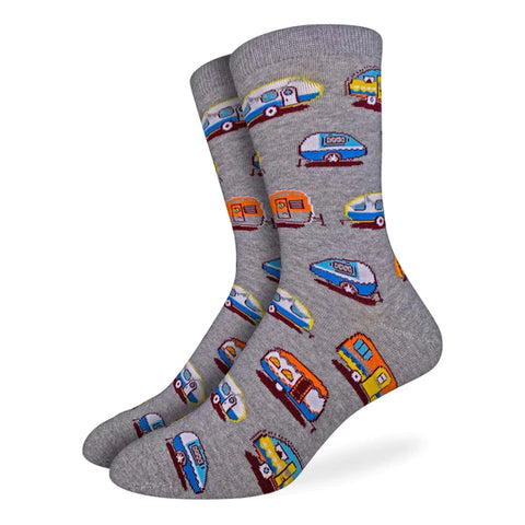 Men's Happy Campers Good Luck Socks