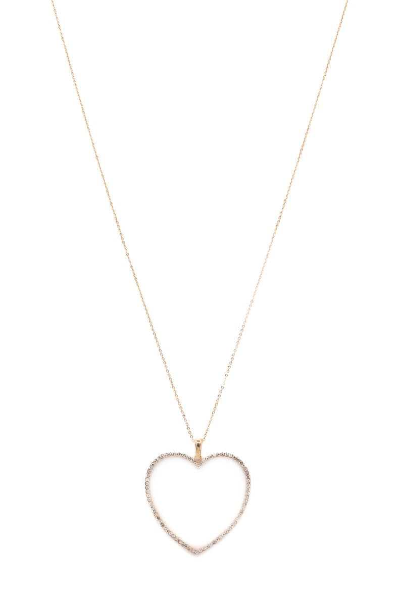 Thea Adjustable Heart Necklace - 3 Colour Options