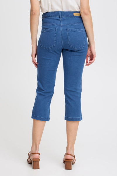 Elli Stretch Denim Capri