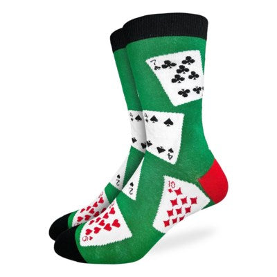 Men's Cards Good Luck Socks