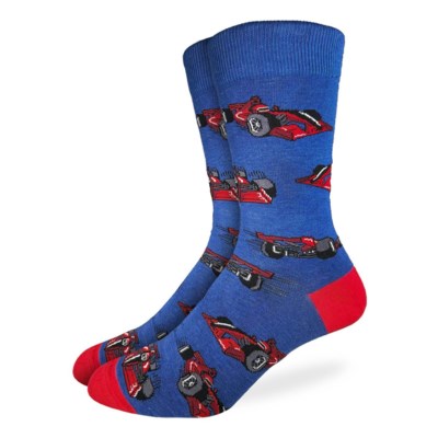 Men's Formula 1 Race Car Good Luck Socks