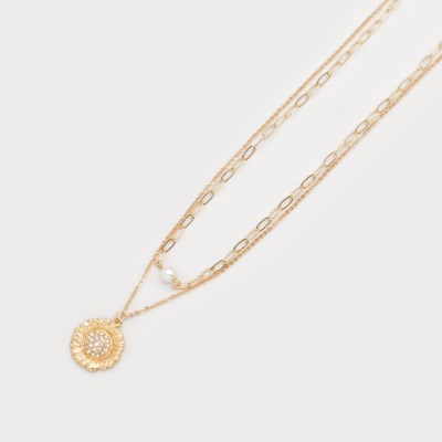 Lucie Floral Necklace- 2 Colour Options