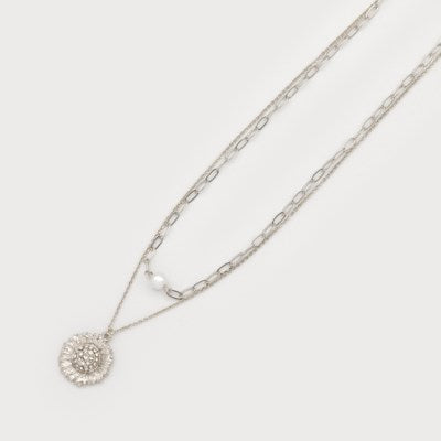 Lucie Floral Necklace- 2 Colour Options