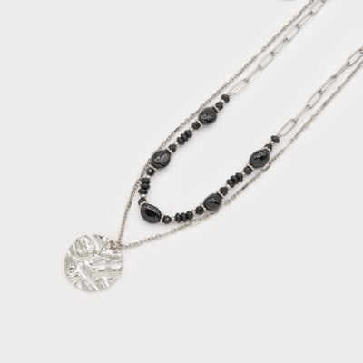 Monica Stainless Steel Necklace- 2 Colour Options