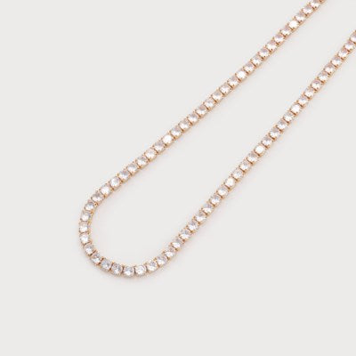 Ava Tennis Necklace - 2 Colour Options