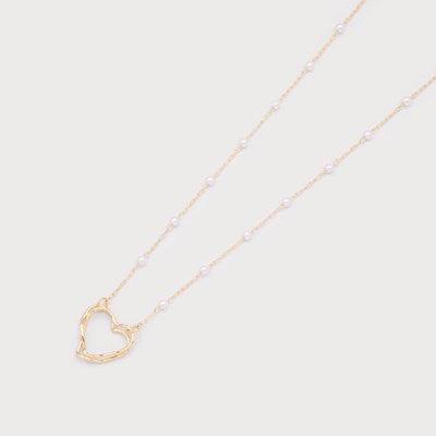 Sallie Heart Necklace- 2 Colour Options