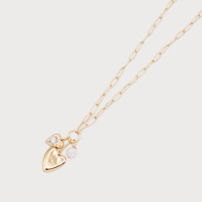 Molly Heart Necklace - 2 Colour Options