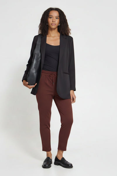 Kate Signature Cropped Pant (Madder Brown)