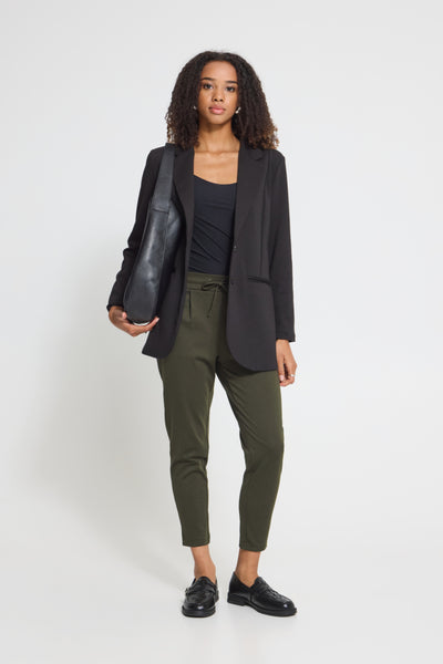 Kate Signature Cropped Pant (Rosin Green)