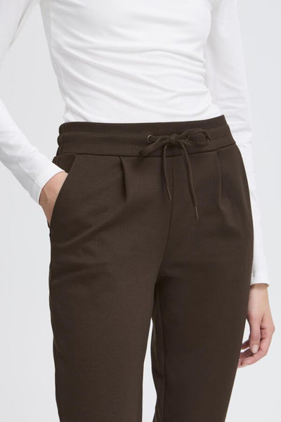 Kate Signature Cropped Pant (Chocolate)