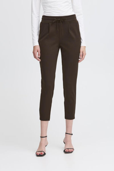 Kate Signature Cropped Pant (Chocolate)
