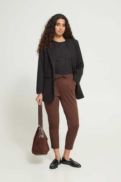 Kate Signature Cropped Pant (Chicory Coffee)