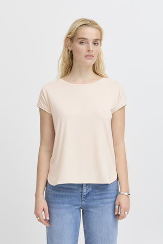 Rebel Metallic Fleck T-Shirt (Tapioca)
