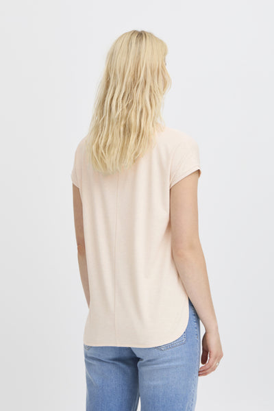 Rebel Metallic Fleck T-Shirt (Tapioca)