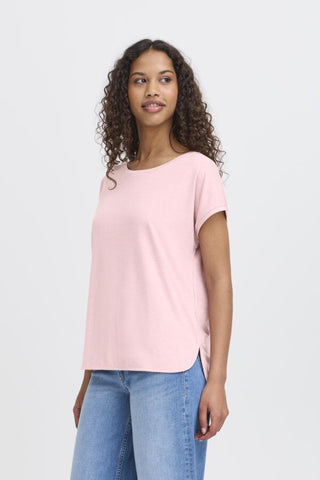 Rebel Metallic Fleck T-Shirt (Zephyr Pink)