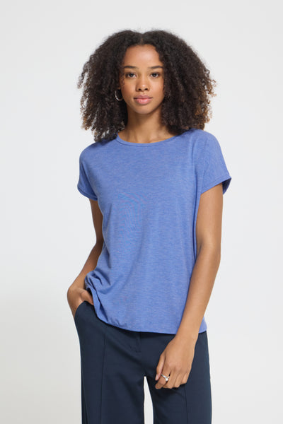 Rebel Metallic Fleck T-Shirt (Blue Bonnet)