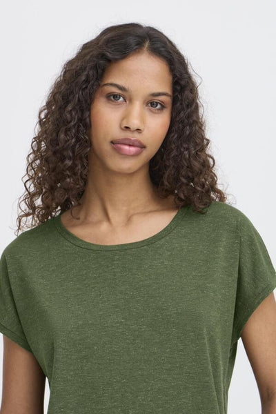 Rebel Metallic Fleck T-Shirt (Rifle Green)