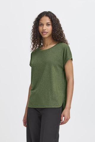 Rebel Metallic Fleck T-Shirt (Rifle Green)