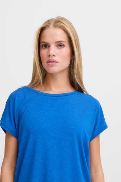 Rebel Metallic Fleck T-Shirt (Turkish Sea)