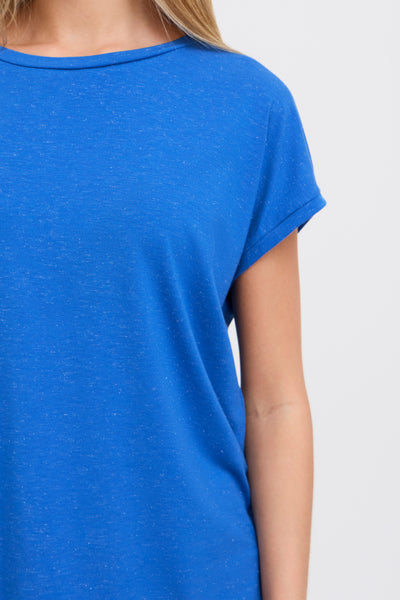 Rebel Metallic Fleck T-Shirt (Turkish Sea)