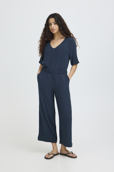 Marrakech Crop Pant (Navy)