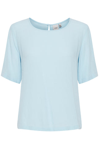 Marrakech Short Sleeve Top (Della Robbia Blue)