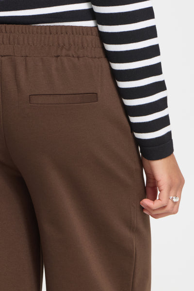 Kate Signature Wide Crop Pant (Chicory Coffee)