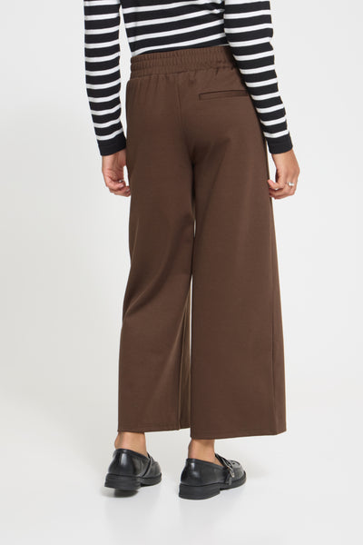 Kate Signature Wide Crop Pant (Chicory Coffee)