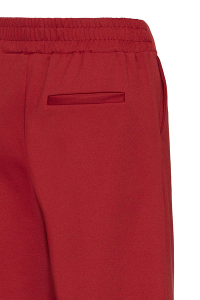 Kate Signature Wide Crop Pant (Red Dahlia)