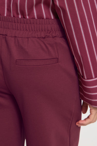 Kate Signature Wide Crop Pant (Rhododendron)