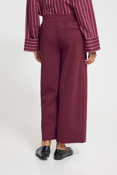 Kate Signature Wide Crop Pant (Rhododendron)